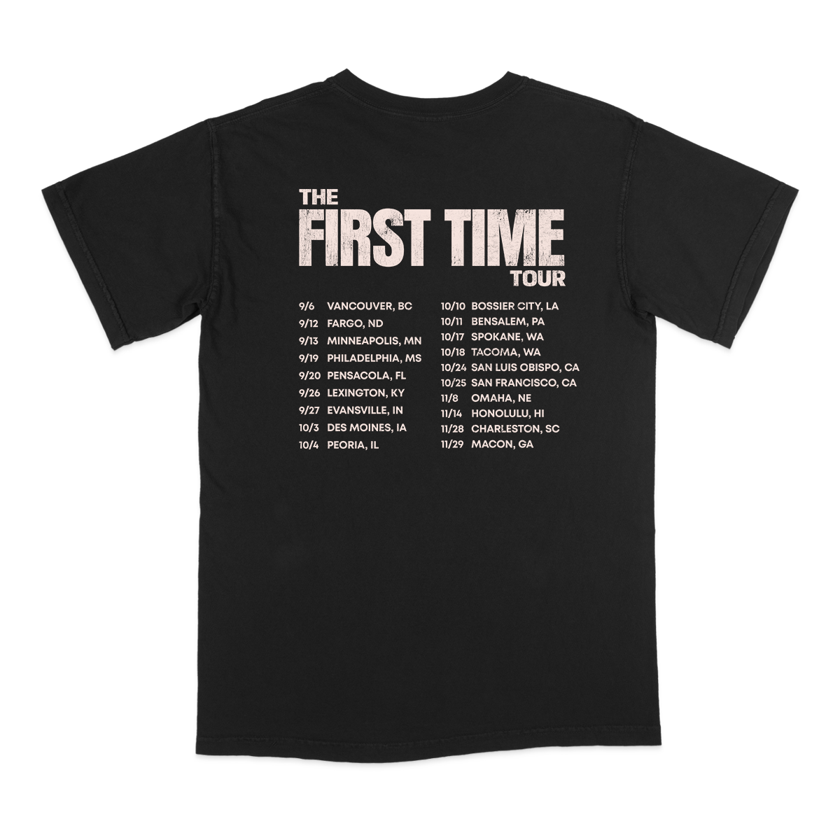Fall 2025 Cowboy Tour Tee