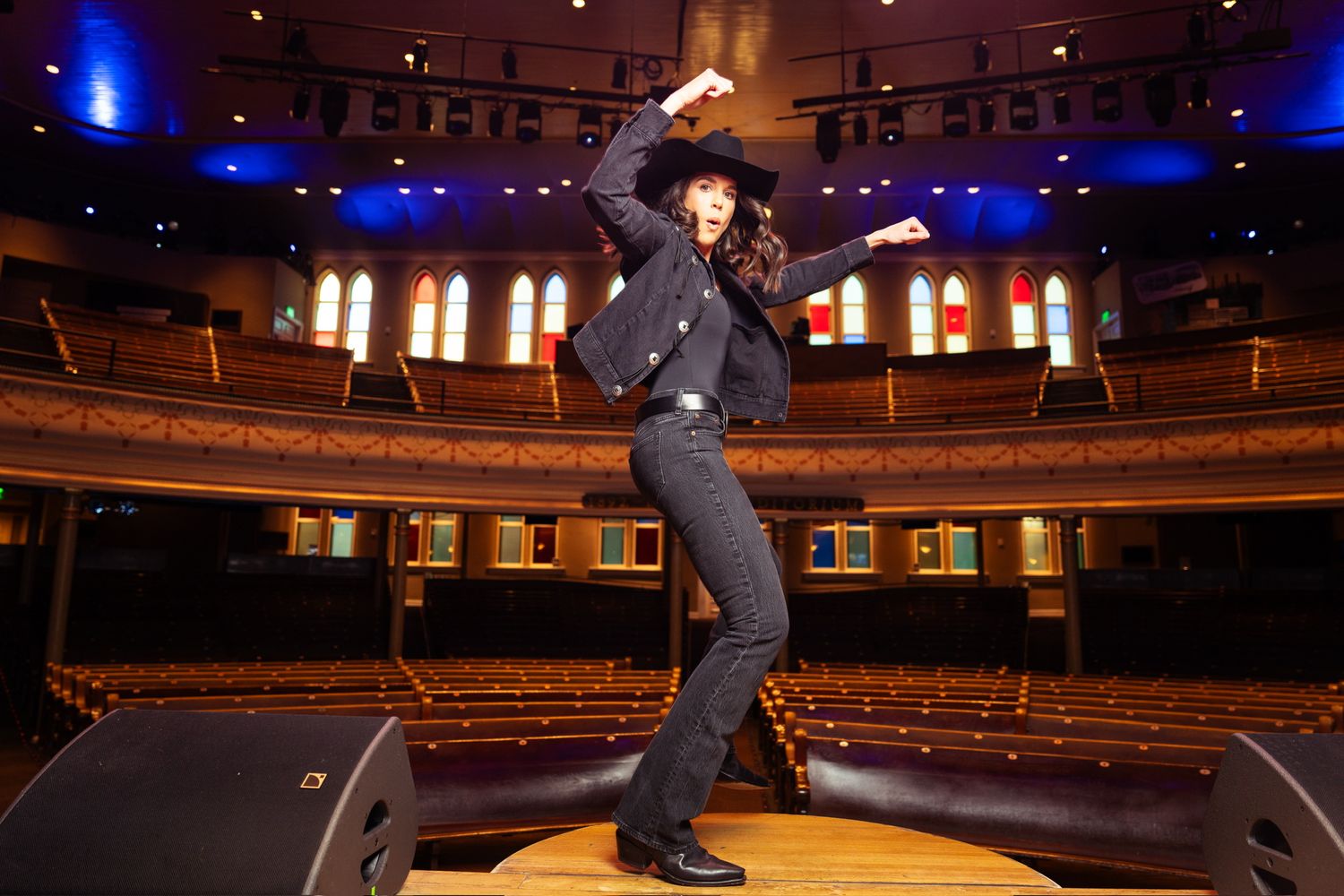 Danae center stage